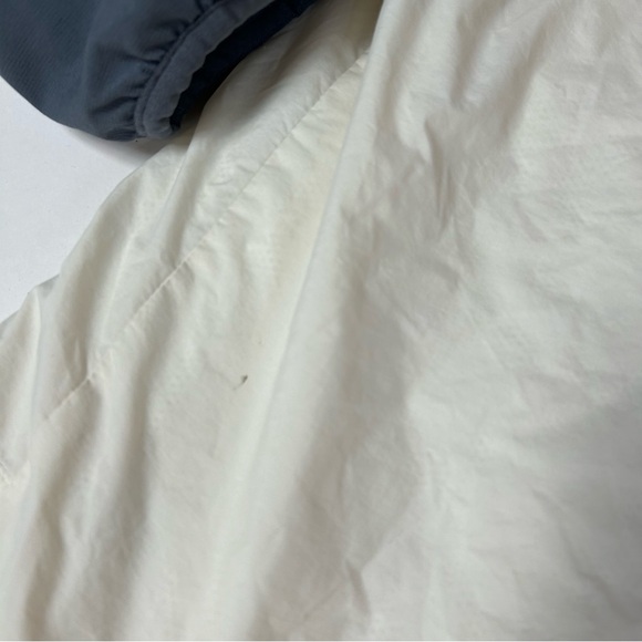 Adidas Men’s Windbreaker Lightweight Jacket Size Medium USA Gray White #2947 - Picture 11 of 11